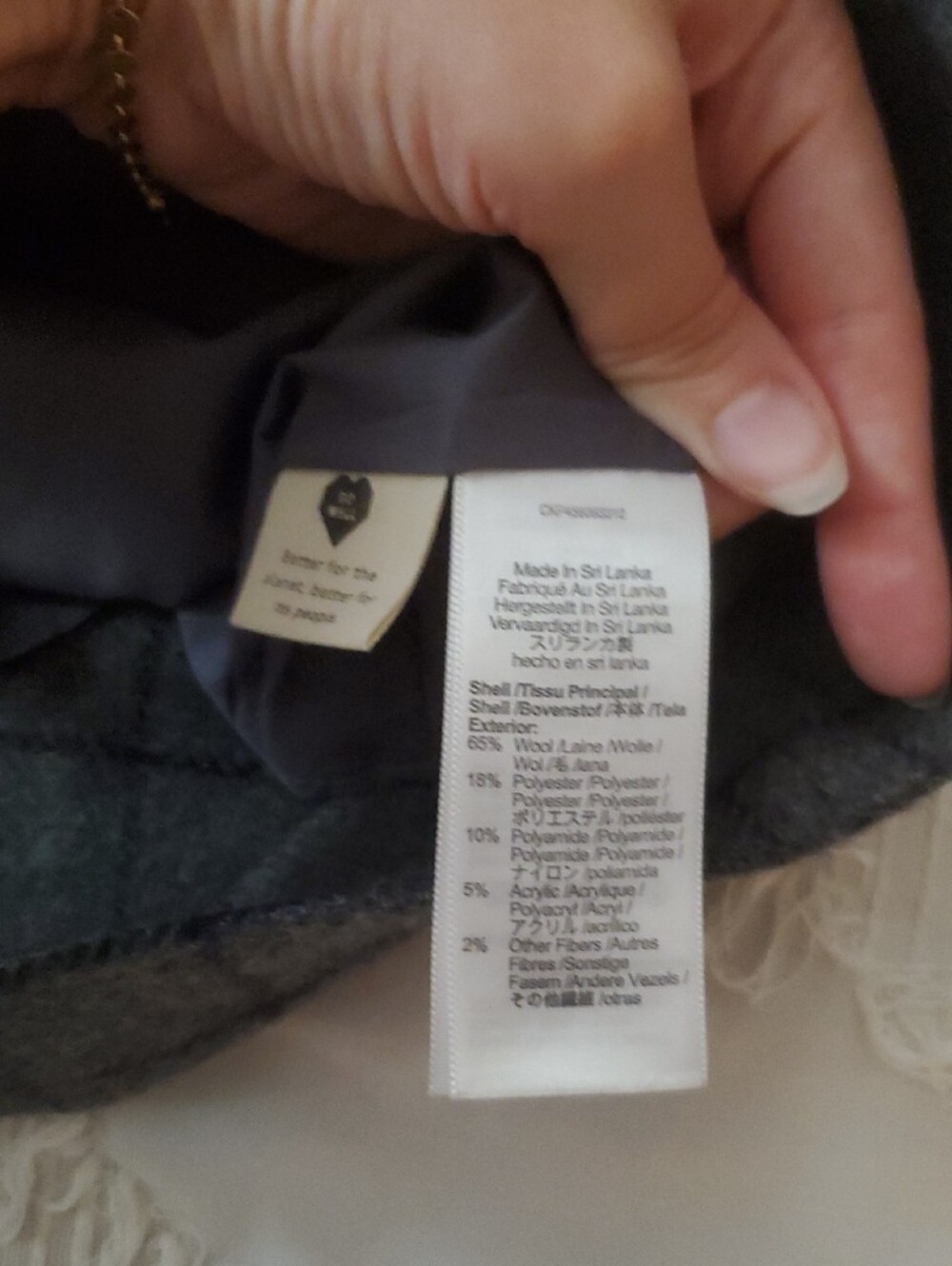Madewell Wool Button-Front Mini Skirt In Windowpane - Picture 11 of 13